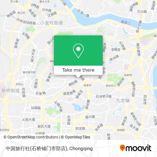 中国旅行社(石桥铺门市部店) map