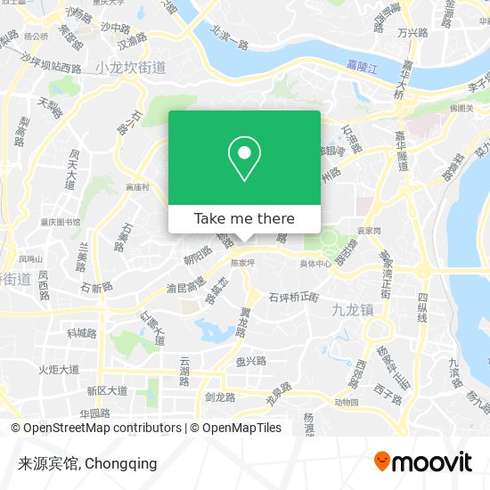 来源宾馆 map