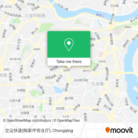 交运快递(陈家坪营业厅) map