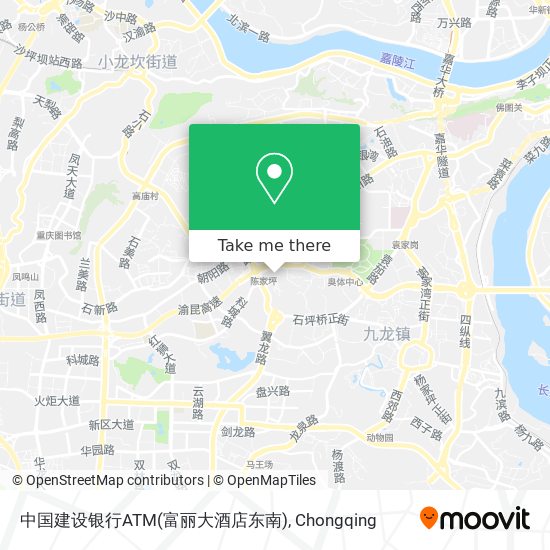 中国建设银行ATM(富丽大酒店东南) map