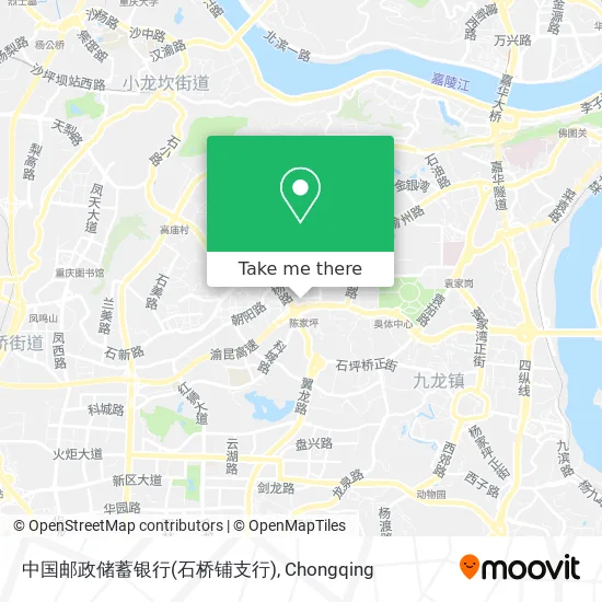 中国邮政储蓄银行(石桥铺支行) map