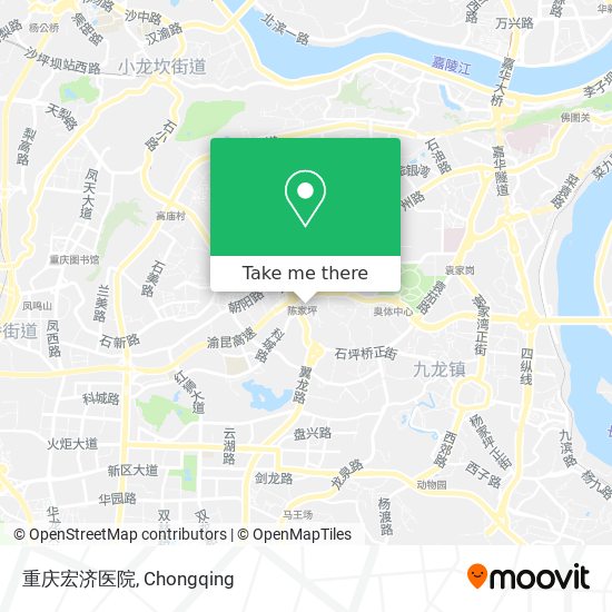 重庆宏济医院 map