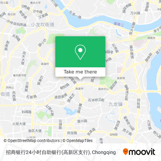招商银行24小时自助银行(高新区支行) map