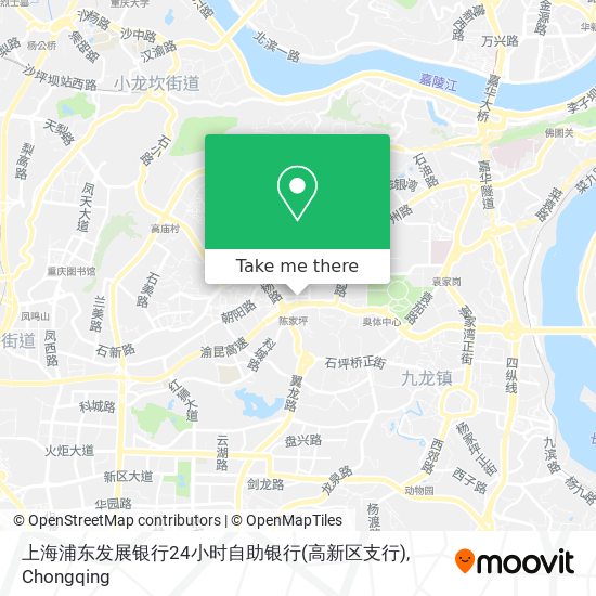 上海浦东发展银行24小时自助银行(高新区支行) map