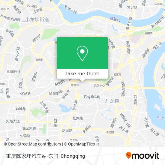 重庆陈家坪汽车站-东门 map