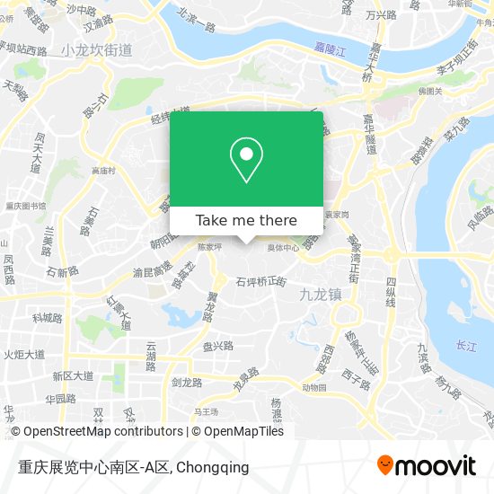 重庆展览中心南区-A区 map