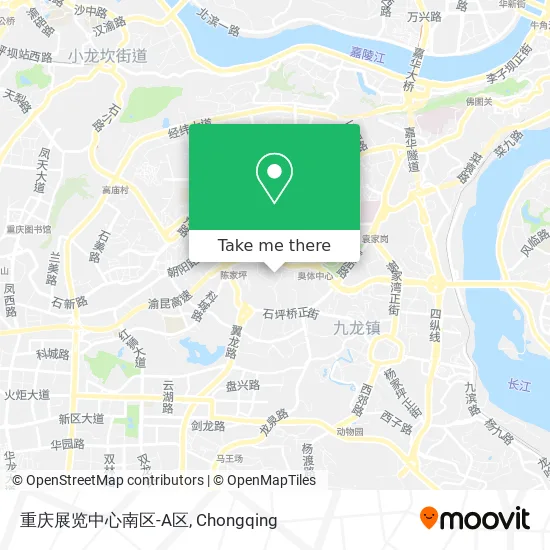 重庆展览中心南区-A区 map