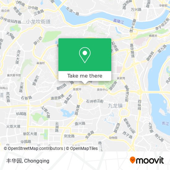 丰华园 map