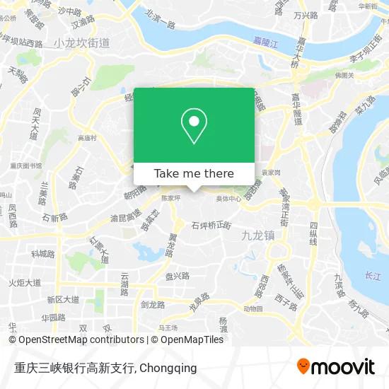 重庆三峡银行高新支行 map