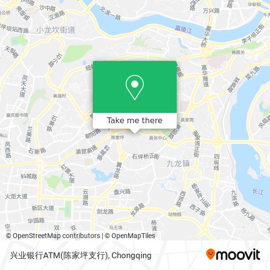 兴业银行ATM(陈家坪支行) map