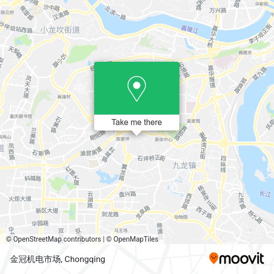 金冠机电市场 map