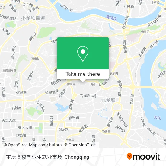 重庆高校毕业生就业市场 map