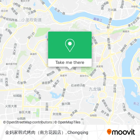金妈家韩式烤肉（南方花园店） map