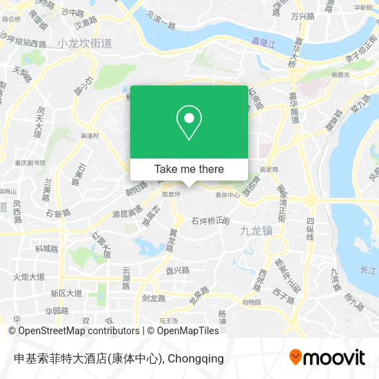 申基索菲特大酒店(康体中心) map