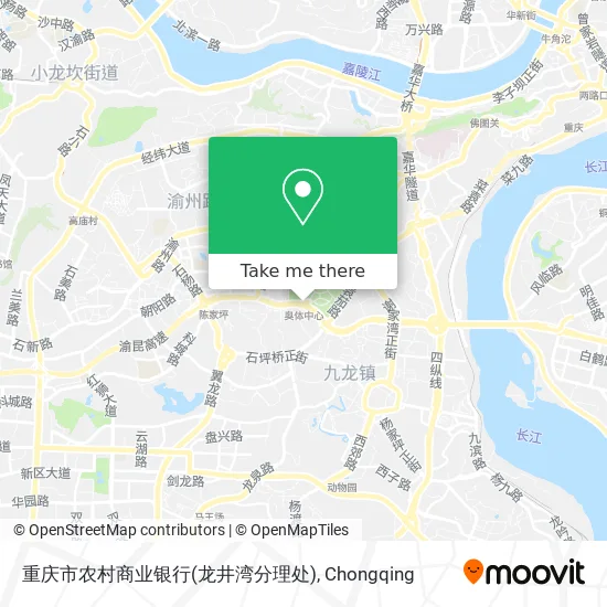 重庆市农村商业银行(龙井湾分理处) map