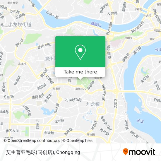 艾生普羽毛球(同创店) map