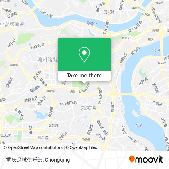 重庆足球俱乐部 map