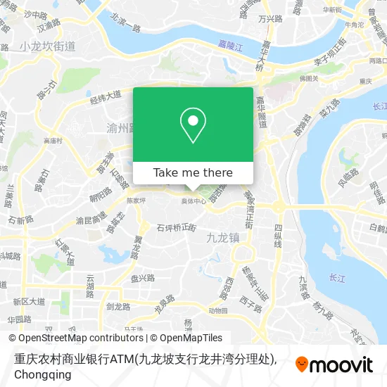 重庆农村商业银行ATM(九龙坡支行龙井湾分理处) map