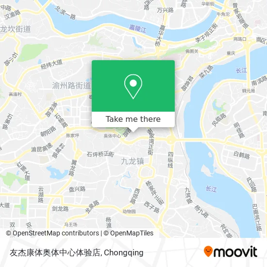 友杰康体奥体中心体验店 map