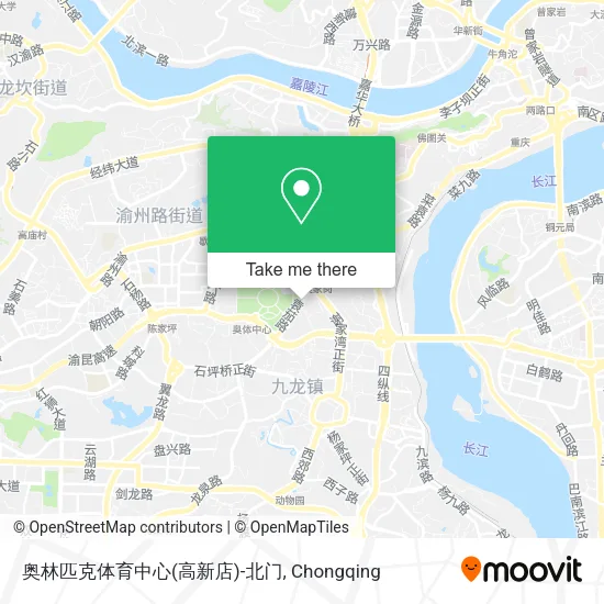 奥林匹克体育中心(高新店)-北门 map