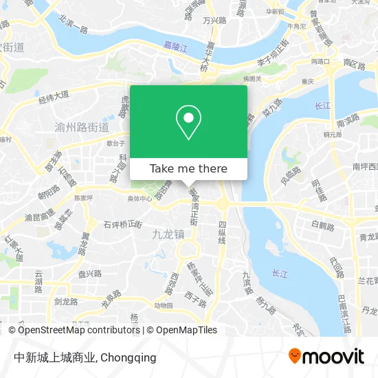 中新城上城商业 map