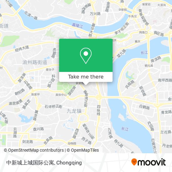 中新城上城国际公寓 map