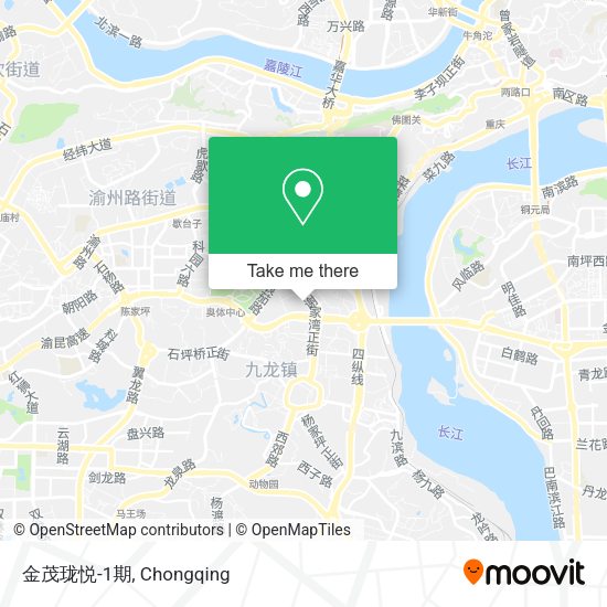 金茂珑悦-1期 map