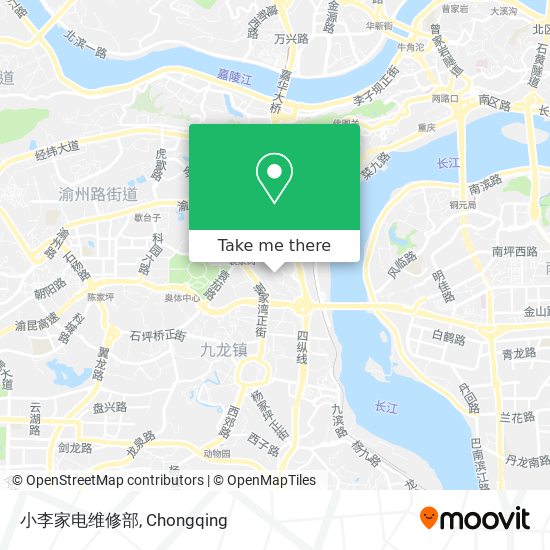 小李家电维修部 map
