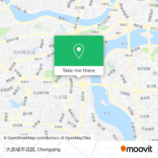 大鼎城市花园 map