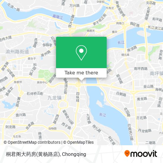 桐君阁大药房(黄杨路店) map
