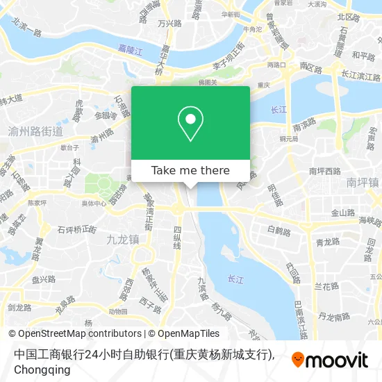 中国工商银行24小时自助银行(重庆黄杨新城支行) map