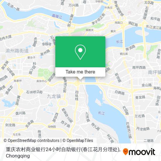 重庆农村商业银行24小时自助银行(春江花月分理处) map