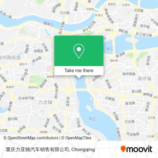 重庆力亚驰汽车销售有限公司 map