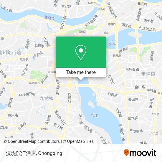 漫堤滨江酒店 map
