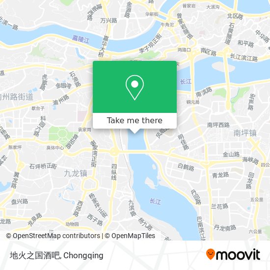 地火之国酒吧 map