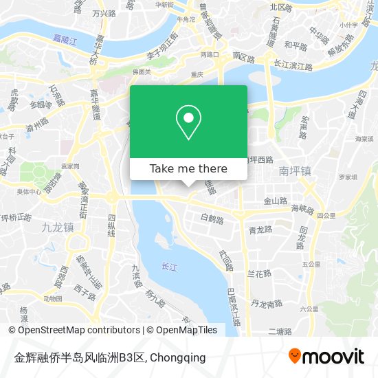 金辉融侨半岛风临洲B3区 map