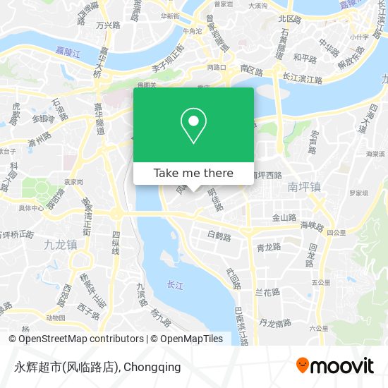永辉超市(风临路店) map