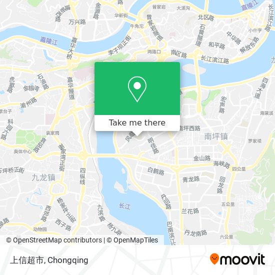 上信超市 map
