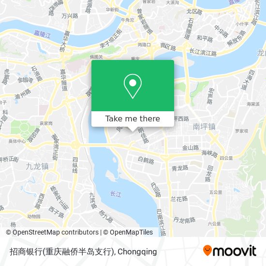 招商银行(重庆融侨半岛支行) map