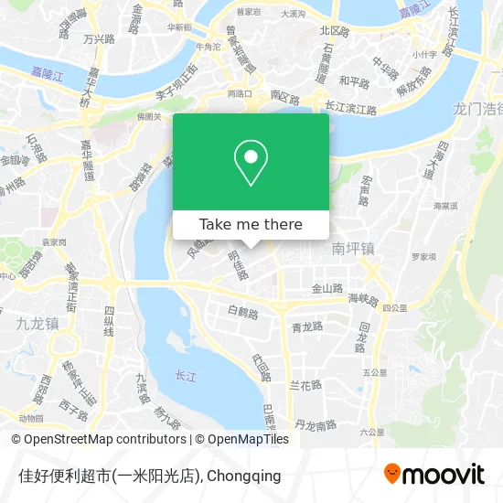 佳好便利超市(一米阳光店) map