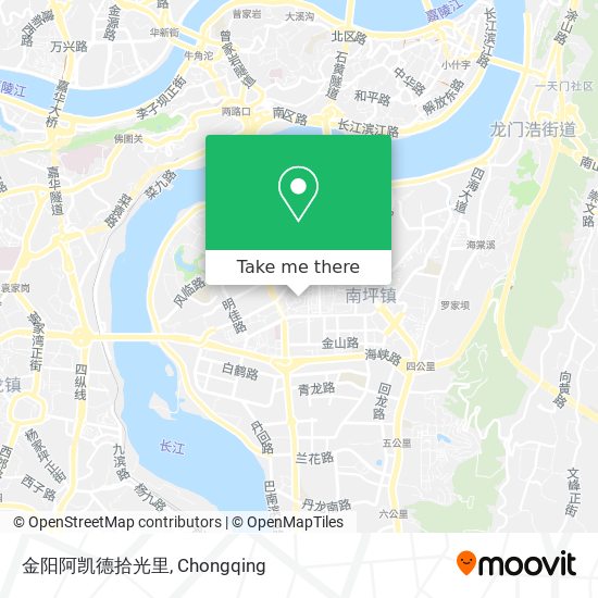 金阳阿凯德拾光里 map