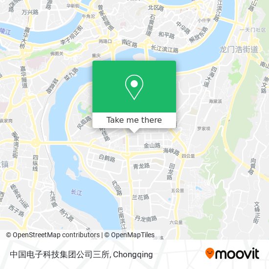 中国电子科技集团公司三所 map