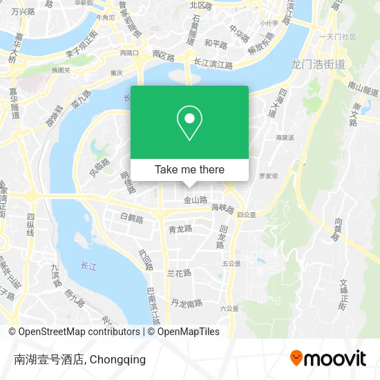 南湖壹号酒店 map