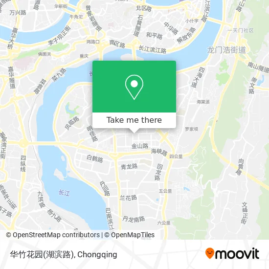 华竹花园(湖滨路) map