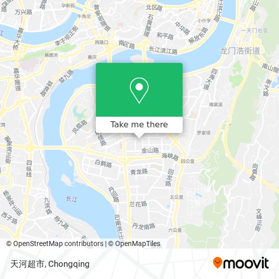 天河超市 map