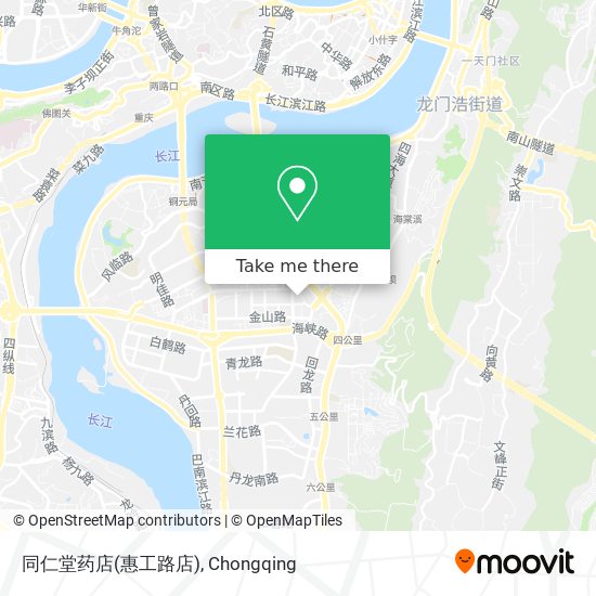 同仁堂药店(惠工路店) map