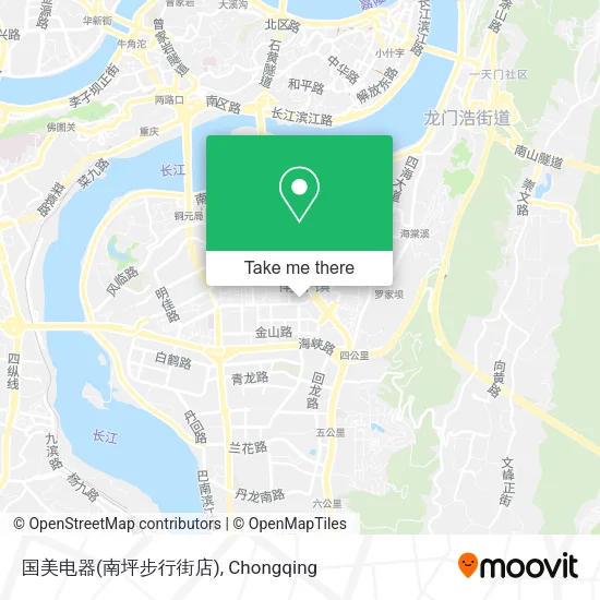 国美电器(南坪步行街店) map