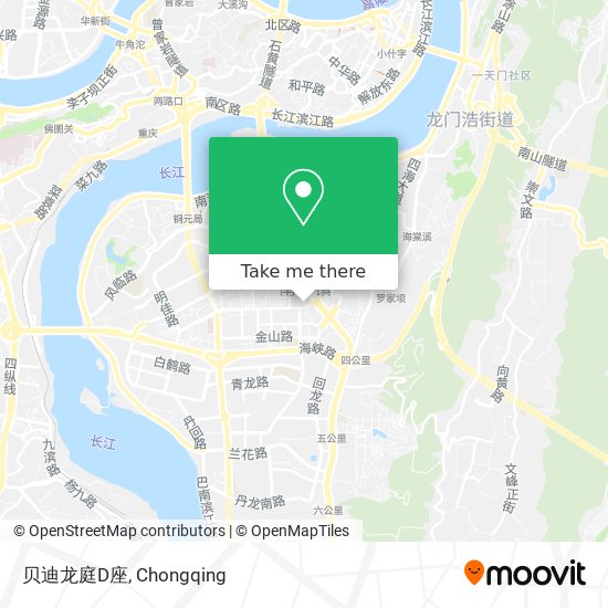 贝迪龙庭D座 map