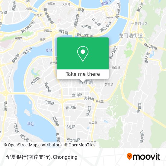 华夏银行(南岸支行) map