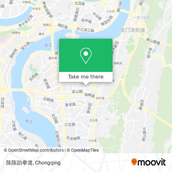 陈陈跆拳道 map